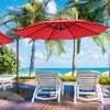 Yaheetech 10 Ft Patio Umbrella with Crank & Cross Base - 2 of 4