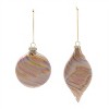 Iridescent Swirl Glass Ornament (Set of 12) - 3 of 4