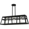 Livex Lighting Schofield 3 - Light Chandelier in  Black/Brushed Nickel - 4 of 4