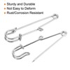 Unique Bargains Metal Decorative Women's Clothing 1 Hole Brooch Pins 20 Pcs - 4 of 4