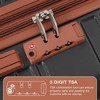 3 Piece Hardshell Luggage Set Expandable (20''/24''/28''), Suitcase Set with TSA Locks, Lightweight Hardside Suitcase Set with Double Spinner Wheels - 3 of 4