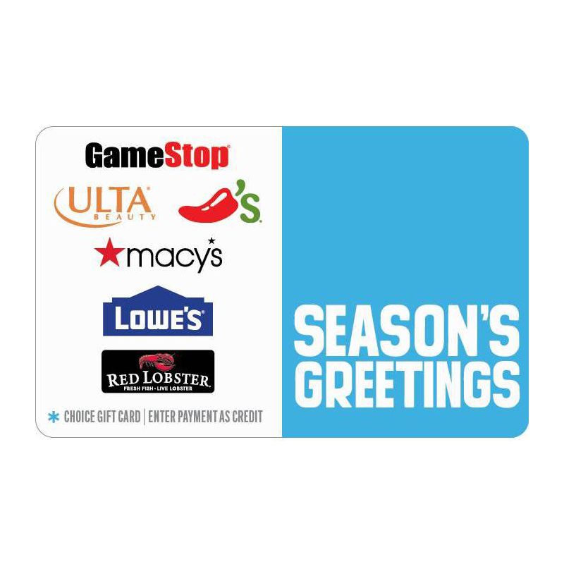 Seasons Greetings Gift Card (Mail Delivery), 1 of 2