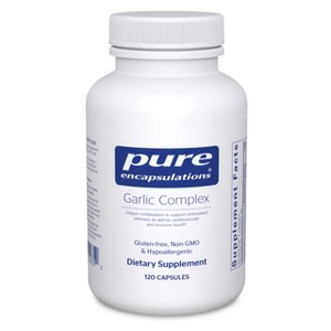 Pure Encapsulations Garlic Complex - Supplement to Support Antioxidant Defenses, Immune Health, and The Cardiovascular System* - 120 Capsules - 1 of 4
