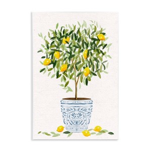 Stupell Industries Lemon Tree Detailed Planter, 13" x 19" - 1 of 4