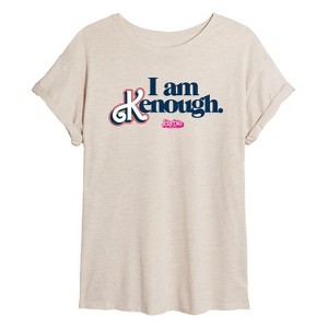 Women's - Barbie - I Am Kenough Oversized Graphic T-Shirt - 1 of 4