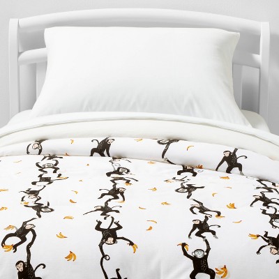 Toddler Monkeys Cotton Comforter Set - Pillowfort™