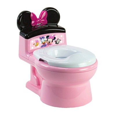 PINK CHILD TOILET SEAT POTTY TRAINING SEAT CHAIR REMOVABLE LID KIDS BABY NEW 