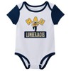NCAA Northern Arizona Lumberjacks Infant Boys' 3pk Bodysuit - 3 of 4