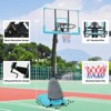 APRILSOUL Portable Basketball Goal 8 Backboard Wheels Teens Youth Indoor Outdoor - 2 of 4