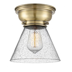 Cone - 1 Light Flush Mount In Industrial Style-7.4 Inches Tall and 7.75 Inches Wide - 1 of 1