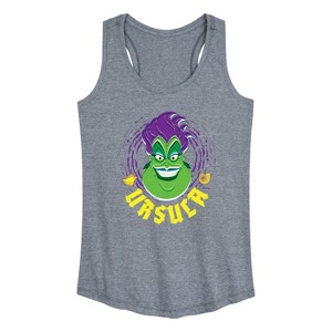 Women's - Disney Villains - Ursula Graphic Racerback Tank - 1 of 4