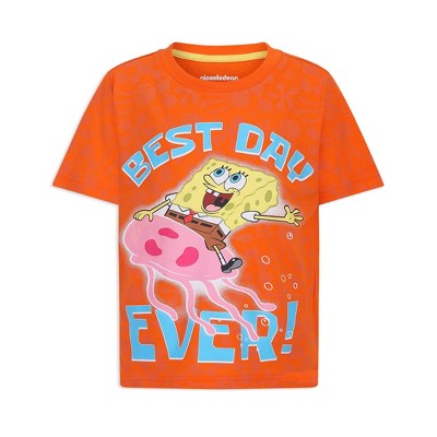 SpongeBob Nickelodeon Spongebob Squarepants Boys 3 Pack T-Shirts for Big Kids — фото 2