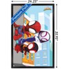 Trends International Marvel Spidey and His Amazing Friends - Wall Framed Wall Poster Prints - 3 of 4