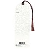 Dicksons I Can Do All Things Through Christ Arch Brown 6 x 2 Laminated Cardstock Bookmark with Tassel Pack of 12 - 2 of 2