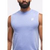 Peloton Men's Seamless Muscle Tank, Ice Blue - 4 of 4