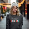 Simply Sage Market Women's Graphic Sweatshirt Merry Christmas Distressed - 2 of 4