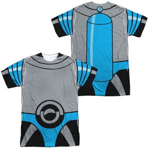 Popfunk Batman The Animated Series Mr Freeze Uniform Front-Back Print Adult Sublimated Costume T-Shirt - 1 of 4