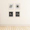 Big Dot of Happiness Good Morning Good Night - Unframed Bedroom Linen Paper Wall Art - Set of 4 - Artisms - 8 x 10 inches - 3 of 4