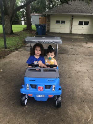 Two seater toddler push hot sale car