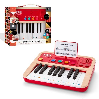 FAO Schwarz Stage Stars Portable Piano and Synthesizer