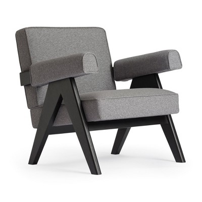 KLAREL Chandigarh Upholstered Armchair