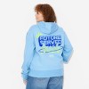 Adult Poppi Future of Soda Graphic Hoodie Sweatshirt - Blue - 2 of 4