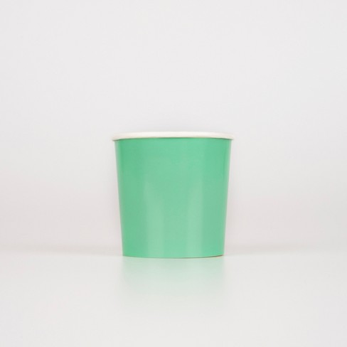 Meri Meri Emerald Green Tumbler Cups (Pack of 8) - image 1 of 4