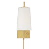 Crystorama Lighting Avon 1 - Light Sconce in  Aged Brass - 4 of 4