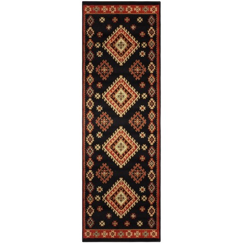 Minimalist Modern Floral Block Power-loomed Living Room Bedroom Entryway  Indoor Area Rug Or Runner By Blue Nile Mills : Target