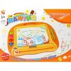 JuzToys Kids Magna Doodle Board Writing Tablet – Erasable Magnetic Drawing Board Educational Toy, Colorful Sketch Board Travel Pad - 2 of 4