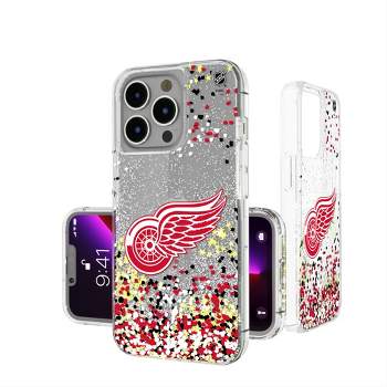 Keyscaper Detroit Red Wings Confetti Glitter Phone Case
