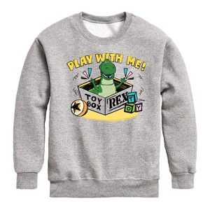 Boys' - Disney - Play With Me Graphic Long Sleeve Fleece Sweatshirt - 1 of 4