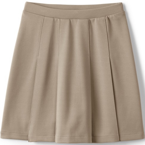 Khaki school hot sale skirt