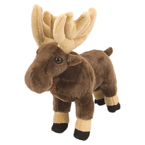 Small moose stuffed clearance animal