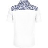 Lars Amadeus Men's Summer Floral Print Pocket Short Sleeve Button Down Hawaiian Shirt - 3 of 4