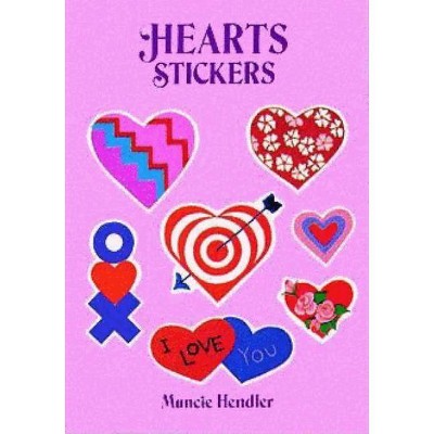 Hearts Stickers - (Pocket-Size Sticker Collections) by  Muncie Hendler (Paperback)