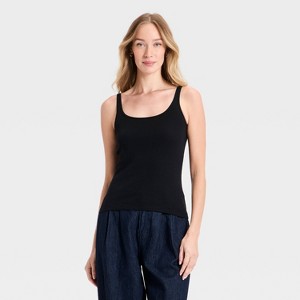 Top de Capas con Tejido Acanalado para Mujer - A New Day™