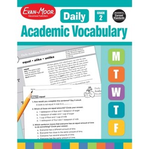 Daily Academic Vocabulary, Grade 2 Teacher Edition - by  Evan-Moor Educational Publishers (Paperback) - 1 of 1