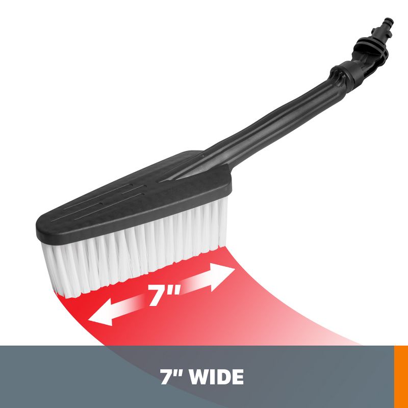 Worx WA4048 7" Hydroshot Multi-Purpose Cleaning Brush, 4 of 9