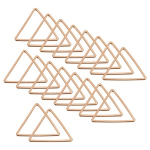 Unique Bargains Copper DIY Crafts Jewelry Making Durable Beading Hoop Earrings 60 Pcs - 1 of 4