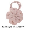 Unique Bargains Flower Adjustable Waist Belt 1 Pc - 2 of 4