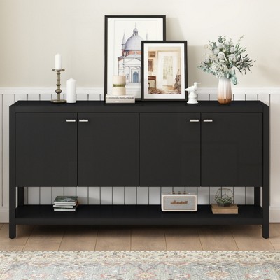 KIGFTSOD Functional Entryway Console Table with Ample Storage,Suitable for Study, Entrance and Living Room