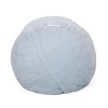 Vynxaria Aruba 8-Foot Microfiber Cylindrical Bean Bag ¨C Comfort Meets Style - 2 of 4