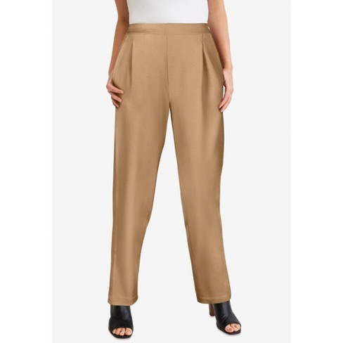 Plus Size Pull On Trouser Pants