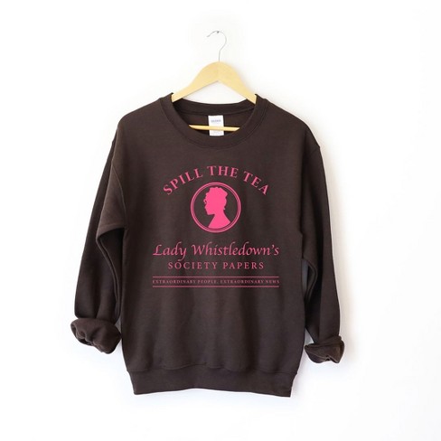 Simply Sage Market Women's Graphic Sweatshirt Spill The Tea - image 1 of 3