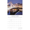 2026 Square Wall Calendar, Glasgow, 16-Month Scenic Britain Theme with 180 Reminder Stickers (12x12 In) - 3 of 4