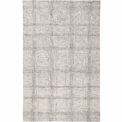 Feizy - Asher Industrial Geometric, Taupe/Gray/Ivory, 2' x 3