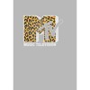 Juniors Womens MTV Cheetah Print Logo T-Shirt - 2 of 4
