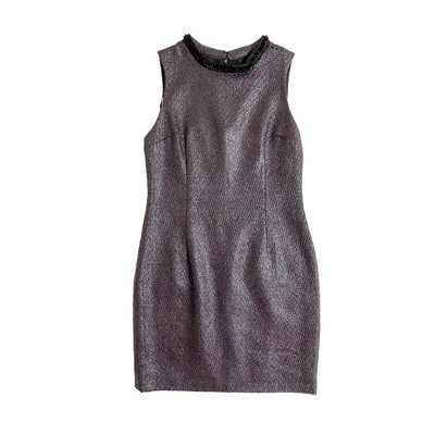 Women's Wo's Sleeveless Fitted Sheath Pencil Coated Knit Dress - Marc New York