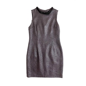 Women's Wo's Sleeveless Fitted Sheath Pencil Coated Knit Dress - Marc New York - 1 of 4